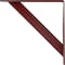 Ekena Millwork Traditional Steel Bracket, Hammered Bright Red 2"W x 18"D x 18"H BKTM02X18X18TRHRE - alternate 6